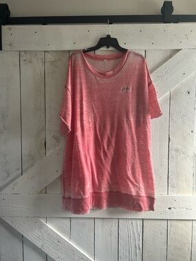 Intimately Free People pink tshirt dress